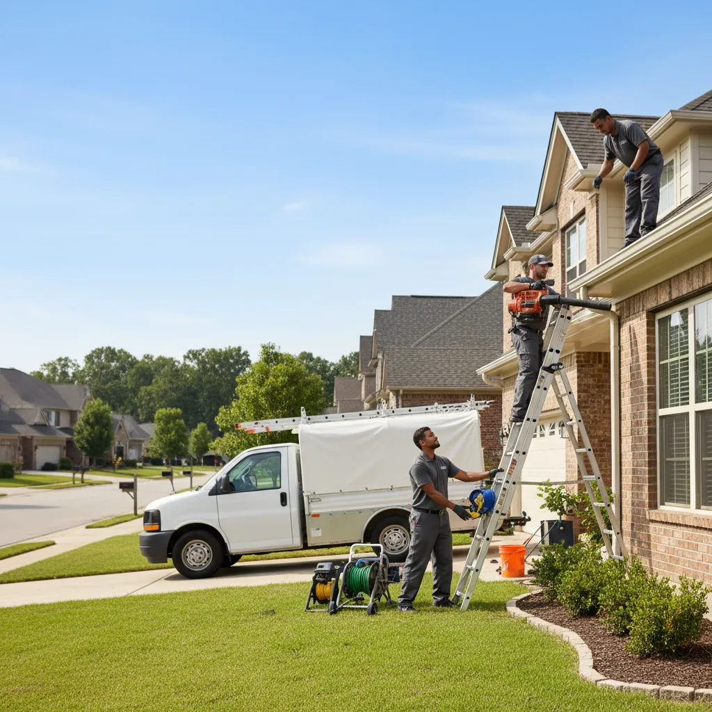Home Gutter Service in Evart, MI near me